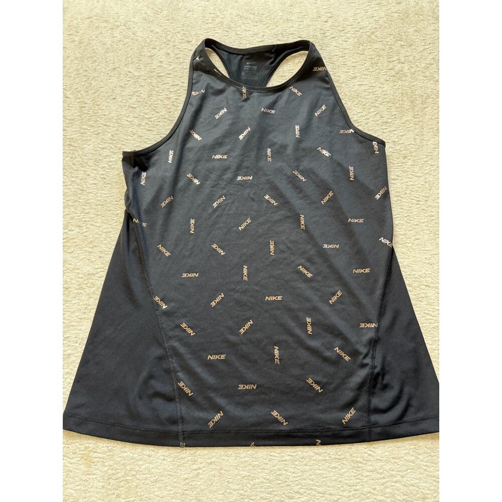 NIKE PRO PRINTED SLIM FIT TANK WITH DRI-FIT TECHNOLOGY SIZE Medium